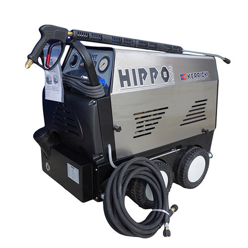 Kerrick Hippo Industrial Use Hot Water Pressure Cleaner - 15 LPM Cleaning Power