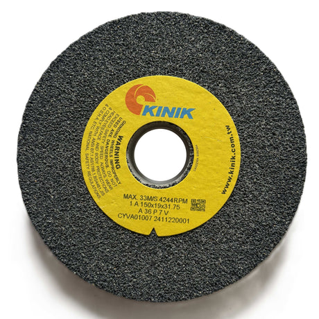 150mm x 19mm Grey Aluminum Oxide GP Grinding Wheel - Multi Bore