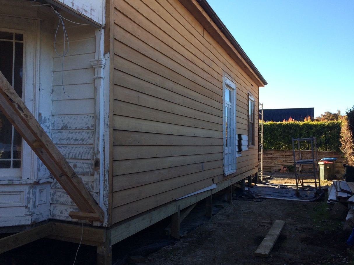 Lead based paint removed from a bungalow