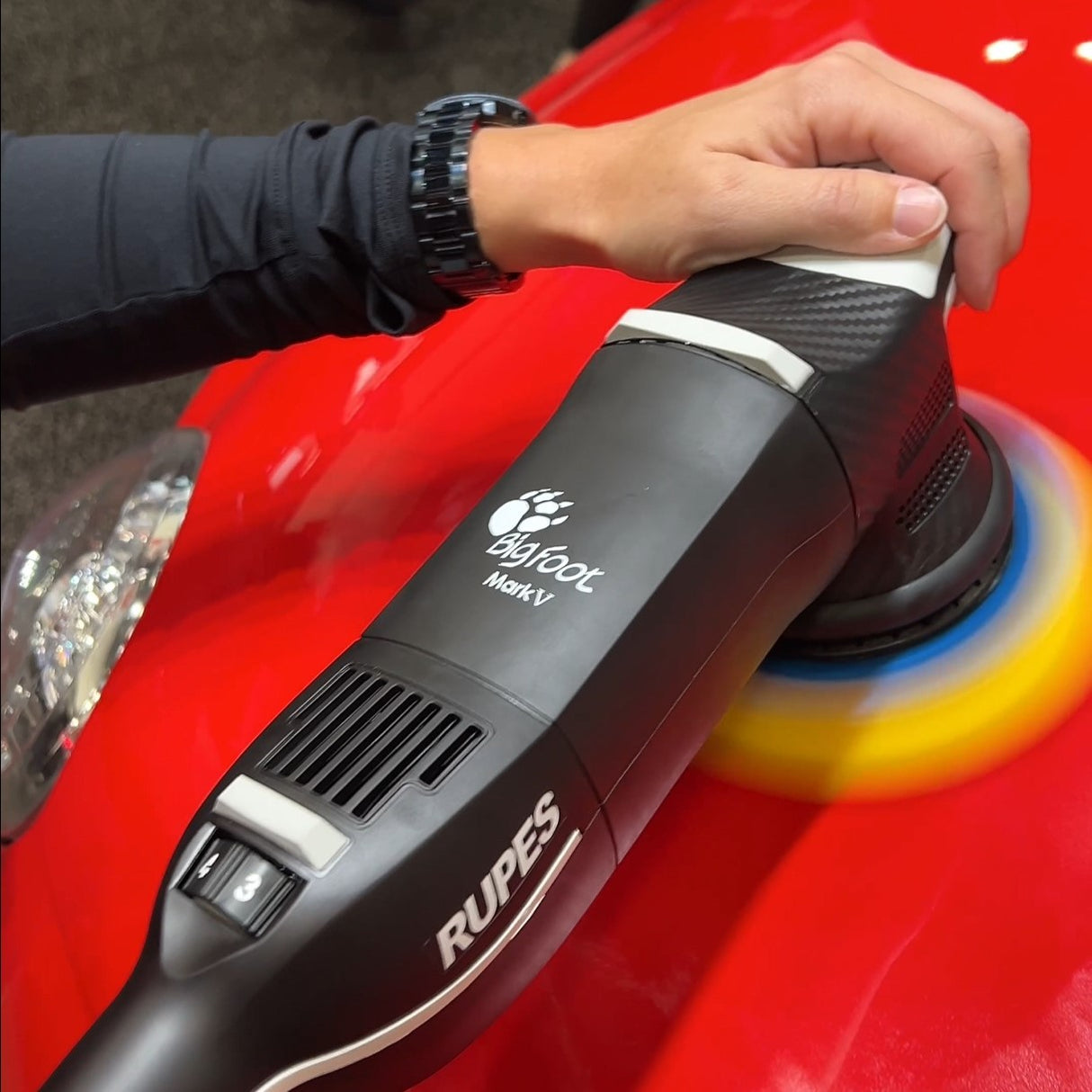 MARK V RUPES 15mm Big Foot Random Orbital Polisher - LHR15MV
