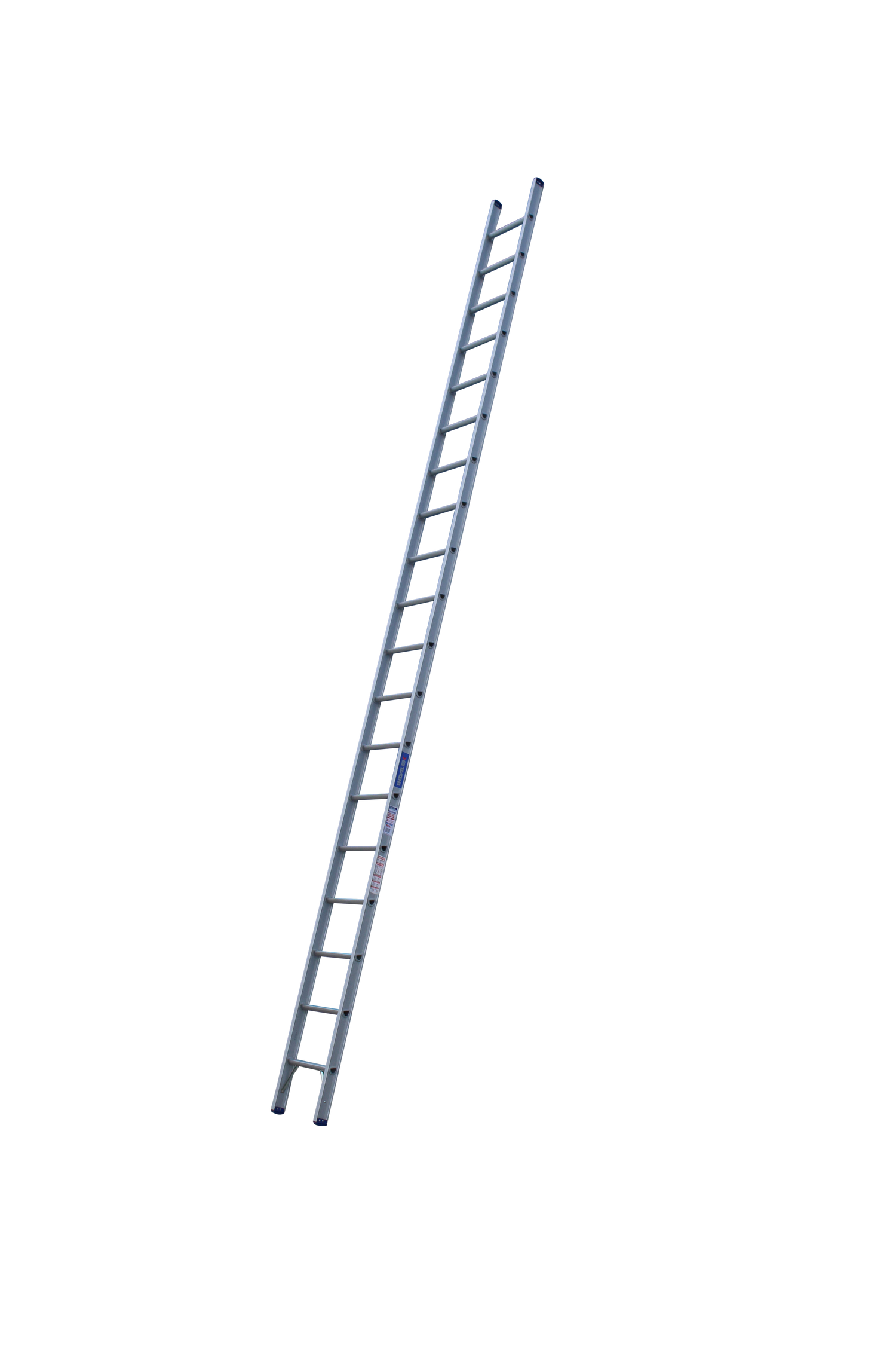 Industrial Aluminium Single Ladder - 180KG Load Rating