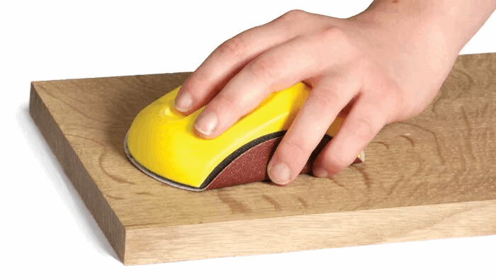 Klingspor Hand Sanding Block - Use Your Old Sanding Discs