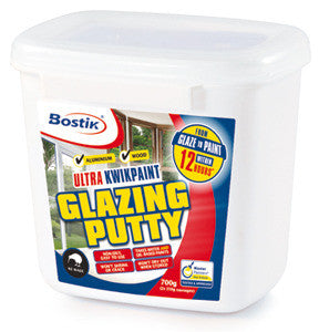 700gm Bostik Kwik Paint Glazing Putty