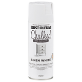 Rust-Oleum Chalked Spray Paint, 340g -Linen White