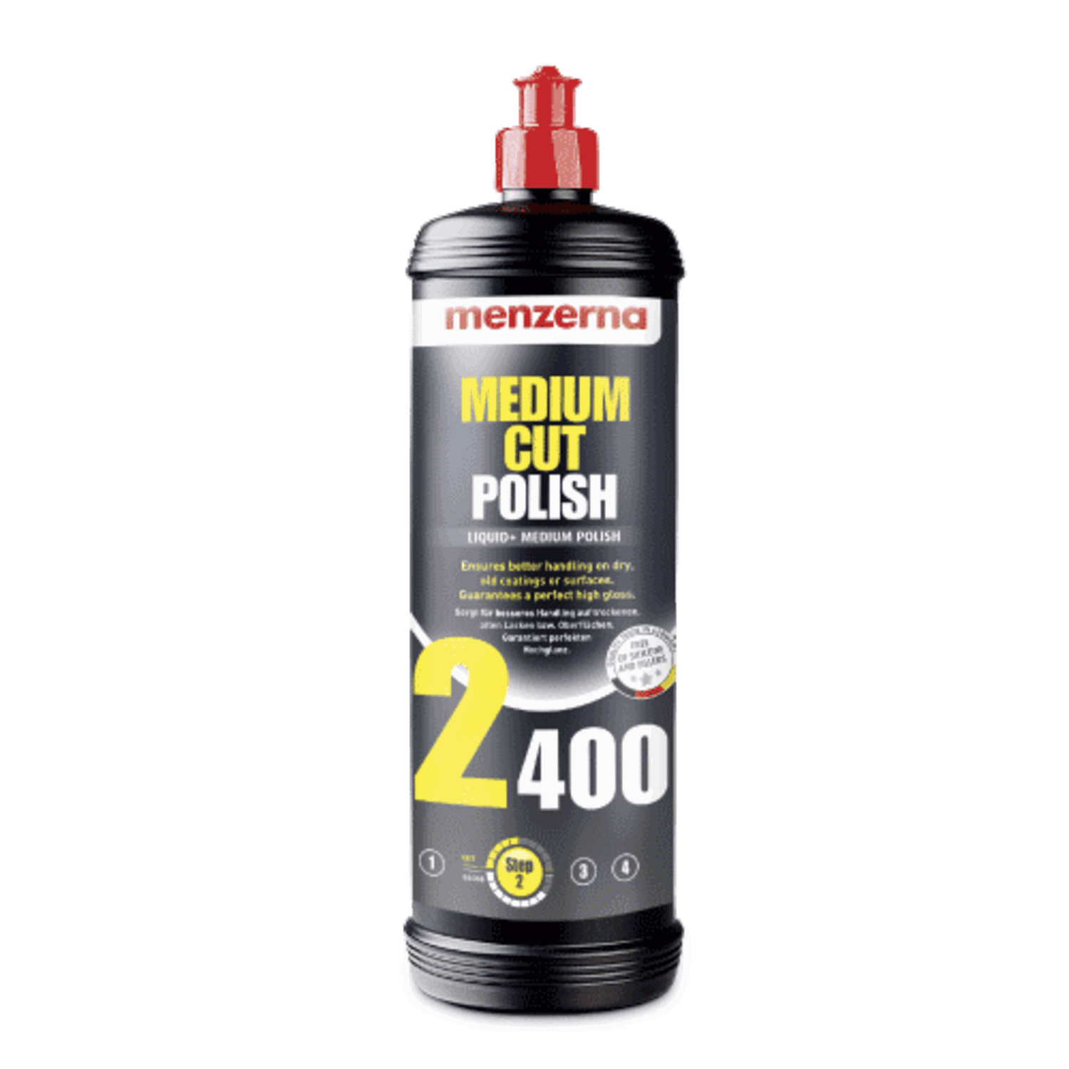 Menzerna Medium Cut Polish 2400 - Balanced Correction For A Brilliant Finish