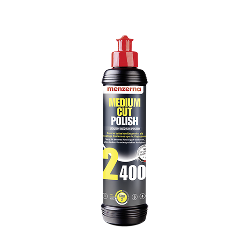 Menzerna Medium Cut Polish 2400 - Balanced Correction For A Brilliant Finish