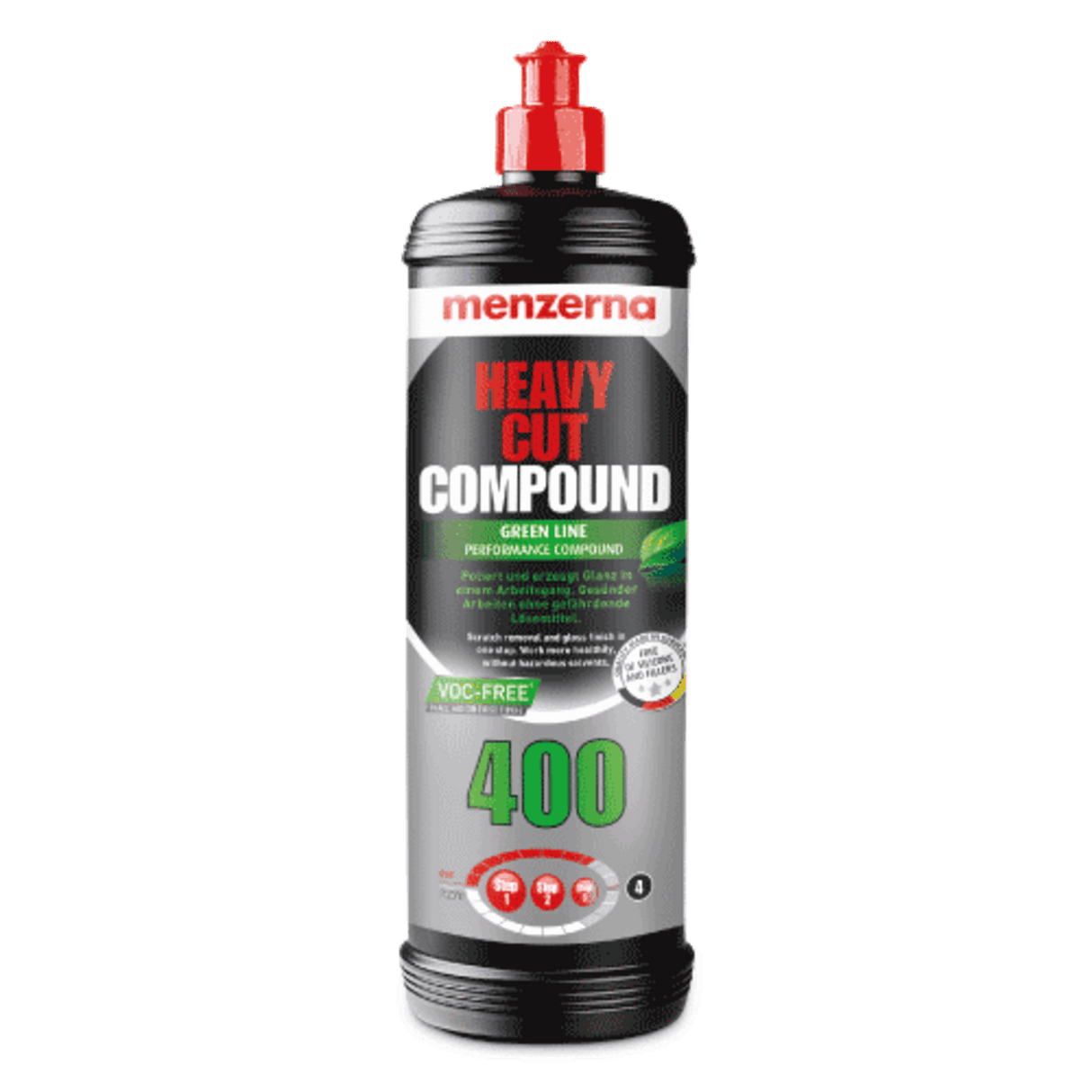 Menzerna Heavy Cut Compound 400 Green Line - VOC Free Environmental Choice