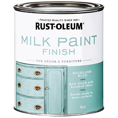 Milk Paint Finish Highland Blue