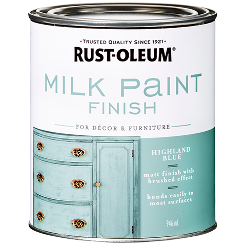Milk Paint Finish Highland Blue
