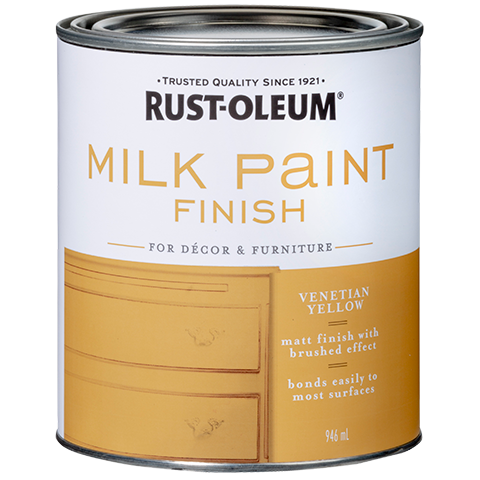 Milk Paint Finish Venetian Yellow