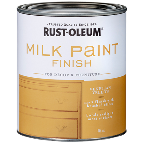 Milk Paint Finish Venetian Yellow