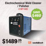 Weldtech Electrochemical Weld Bead Cleaning - Polish And Clean Your Welds Quickly And Safely - SAVE over $400