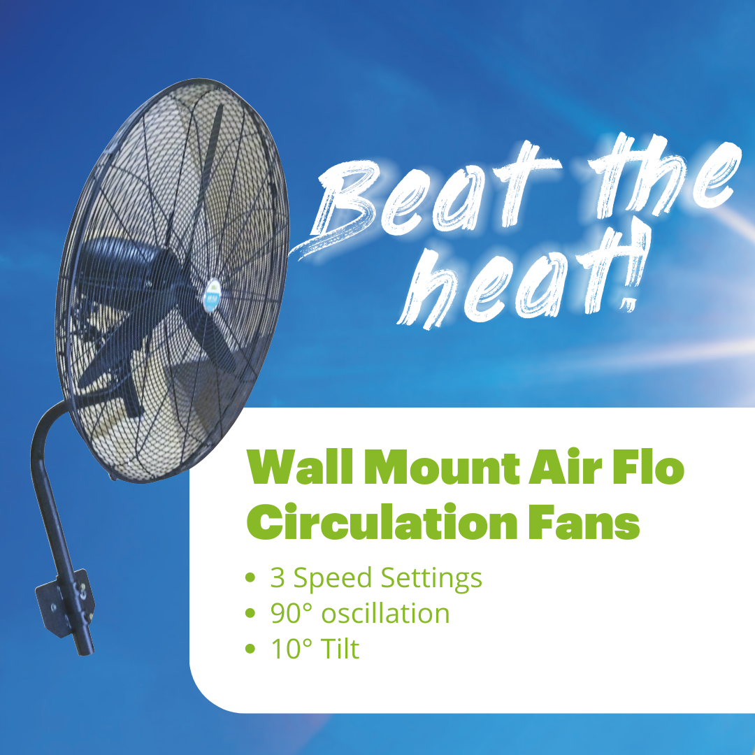 750mm Industrial Wall Mounted Oscillating Circulation Fan