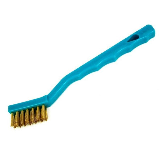 Mini Brass Scratch Brush, 3 Row