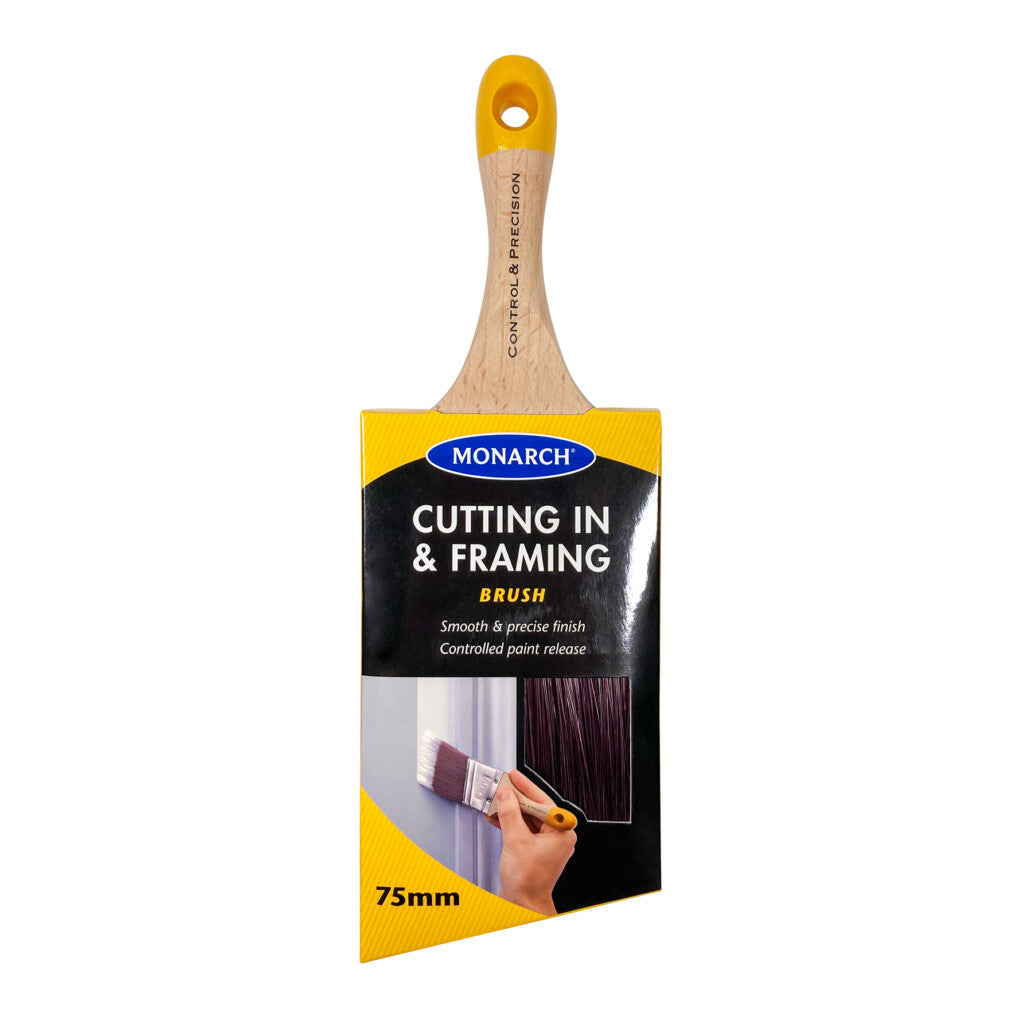 Monarch Short Handled Cutting In And Framing Brush