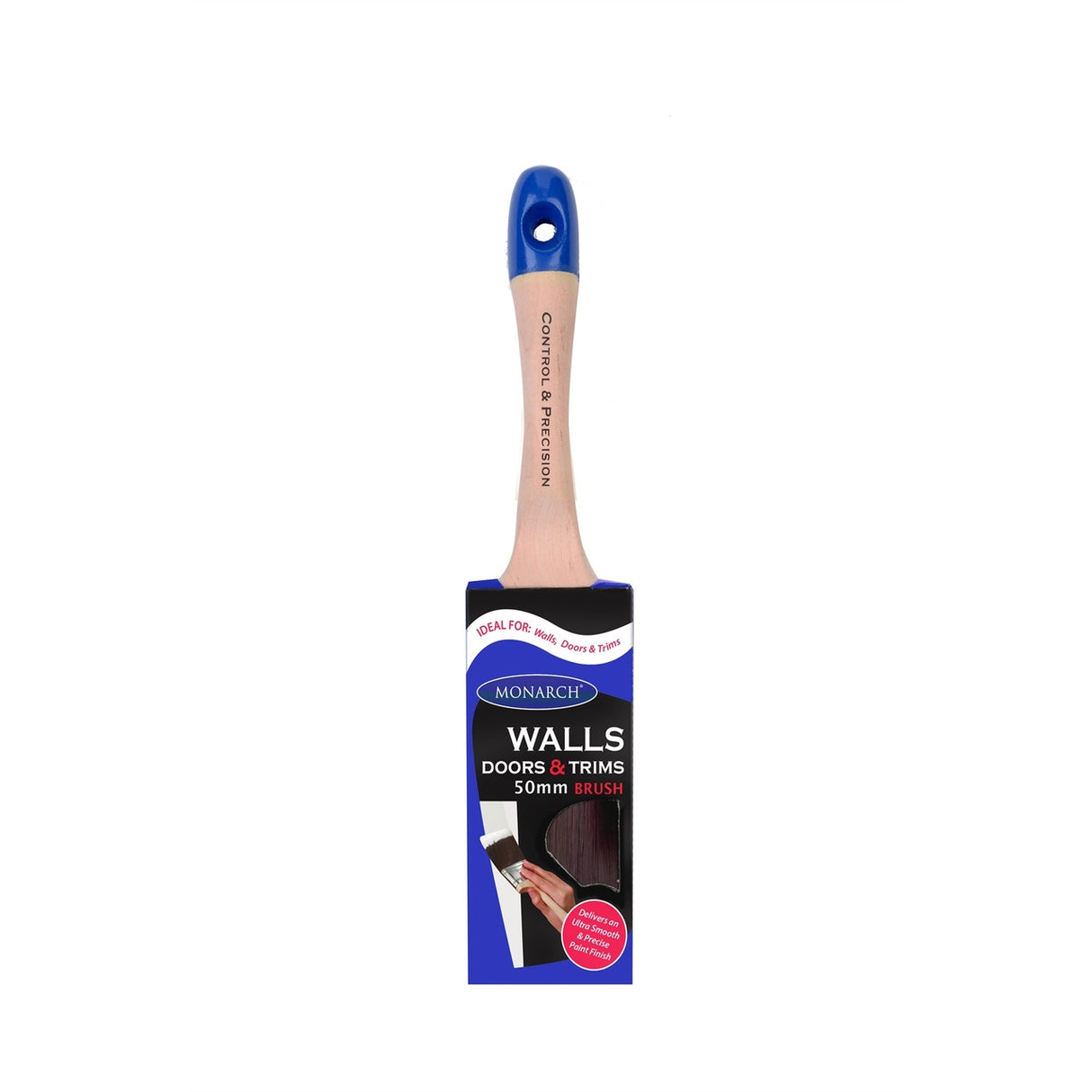 Monarch Walls, Doors and Trims Brush 50mm