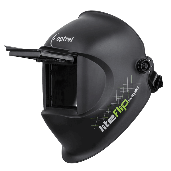 Optrel Liteflip - A Fully Automated Flip Front Welding Mask Include PAPR Respiratory System