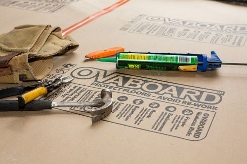OvaBoard - Contractor Grade Vapour Permeable Floor Protection