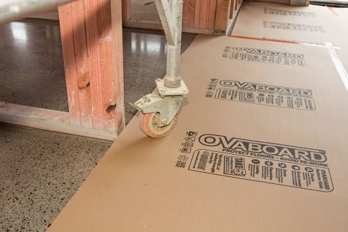OvaBoard - Contractor Grade Vapour Permeable Floor Protection