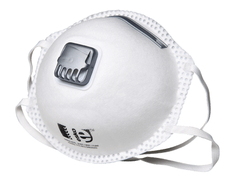 Esko Breathe Easy Disposable Valved Dust / Mist Respirator Masks