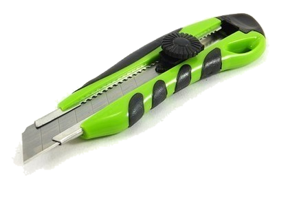 Large professional utility snap knife