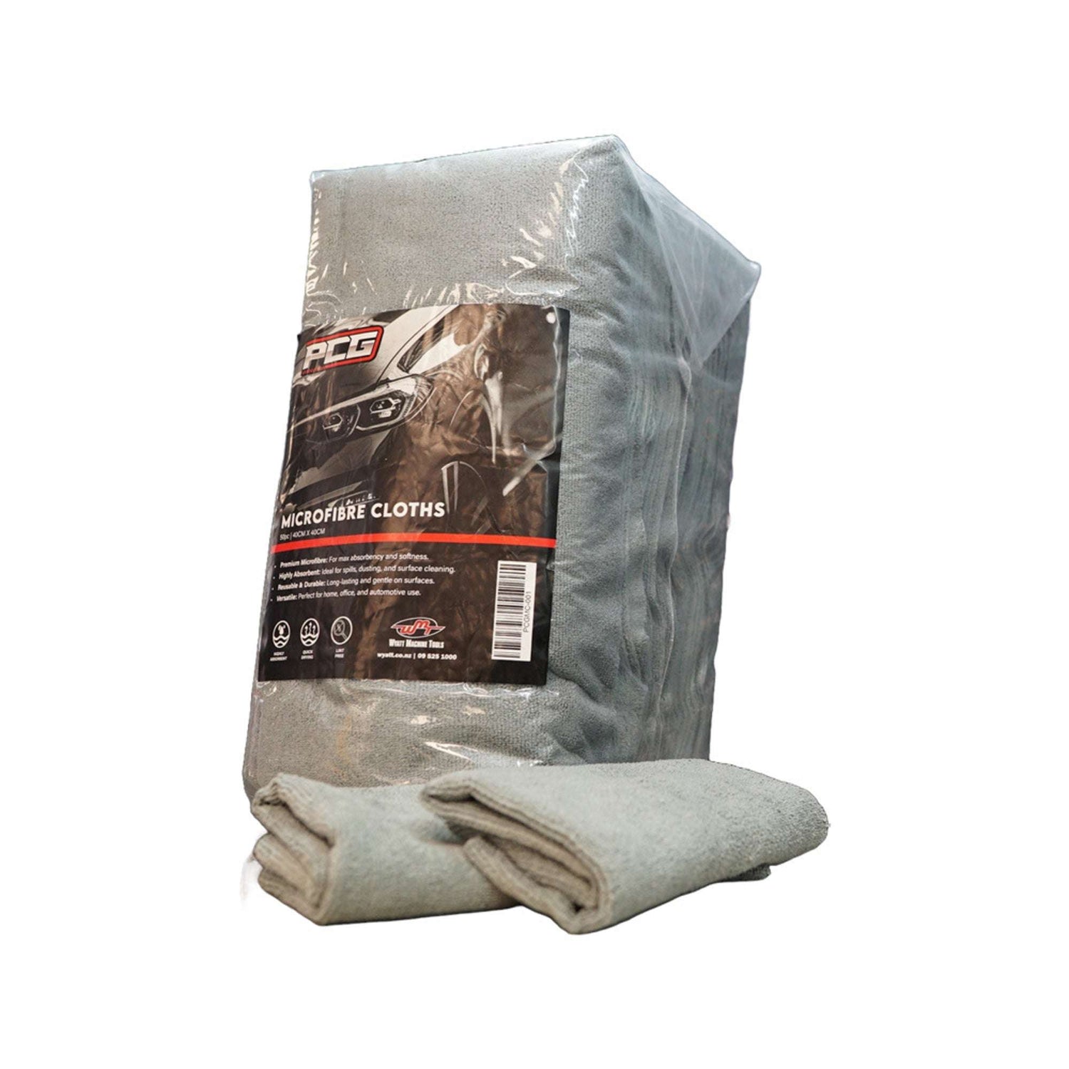 Heavy Duty 280gsm Extra Large Microfibre Rags - Trade 50 Pack