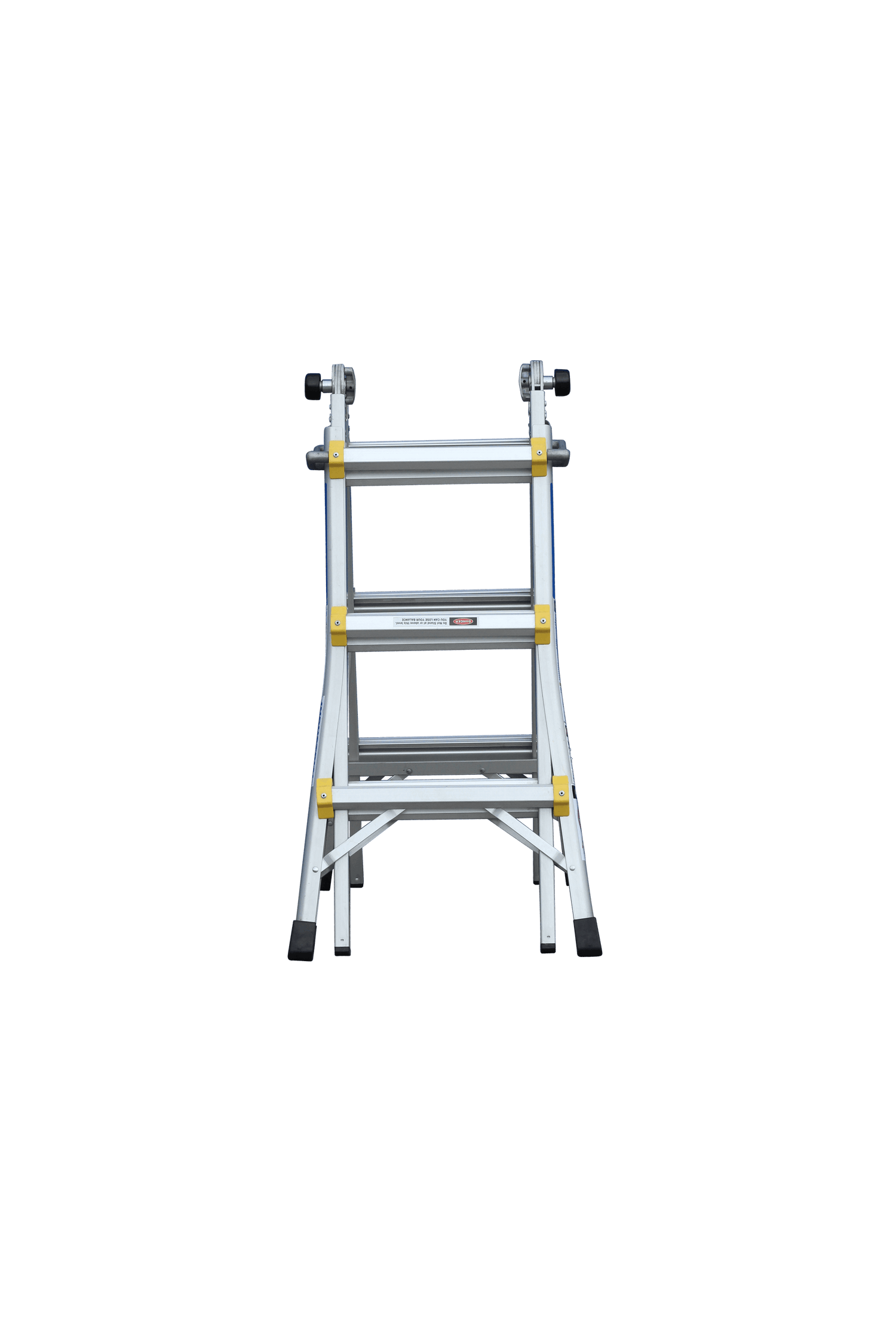 Pro Series Aluminium Industrial Telescopic Ladder - 4 Ladders In 1