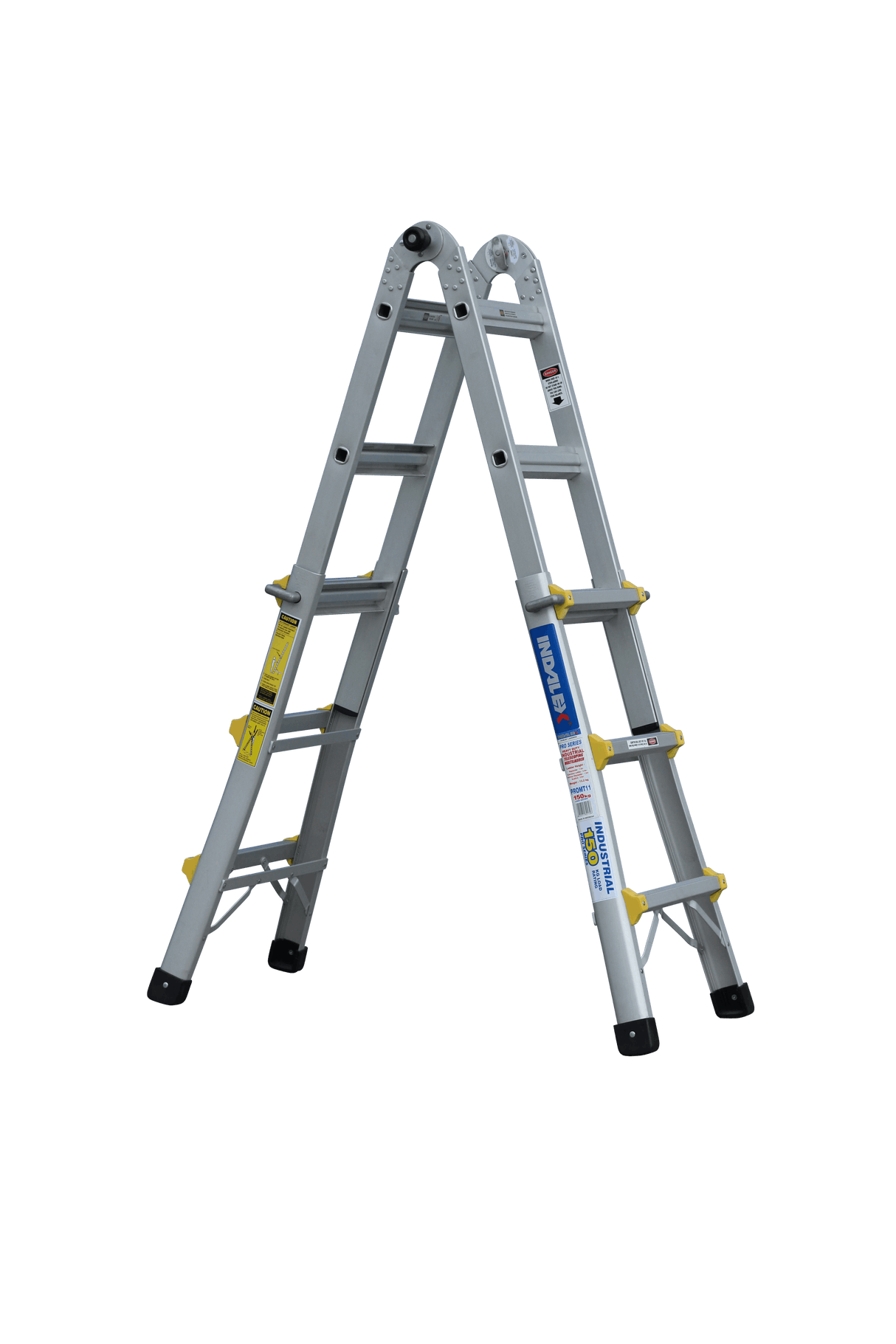 Pro Series Aluminium Industrial Telescopic Ladder - 4 Ladders In 1