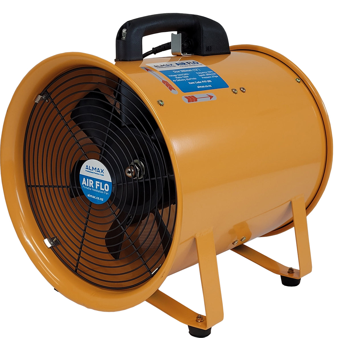 300mm Portable Dual Function Ventilation Fan - Blows and Extracts