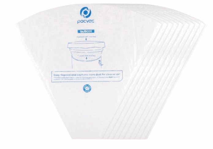 PacVac Superpro 5L Synthetic Vacuum Cleaner Bags - 10 Pack