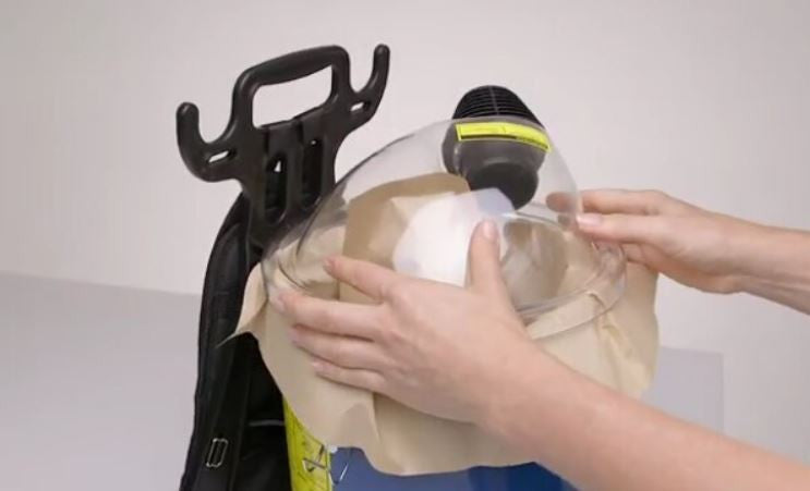 Use the Disposable Vacuum Bags with your reusable dust bag for superior filtration.