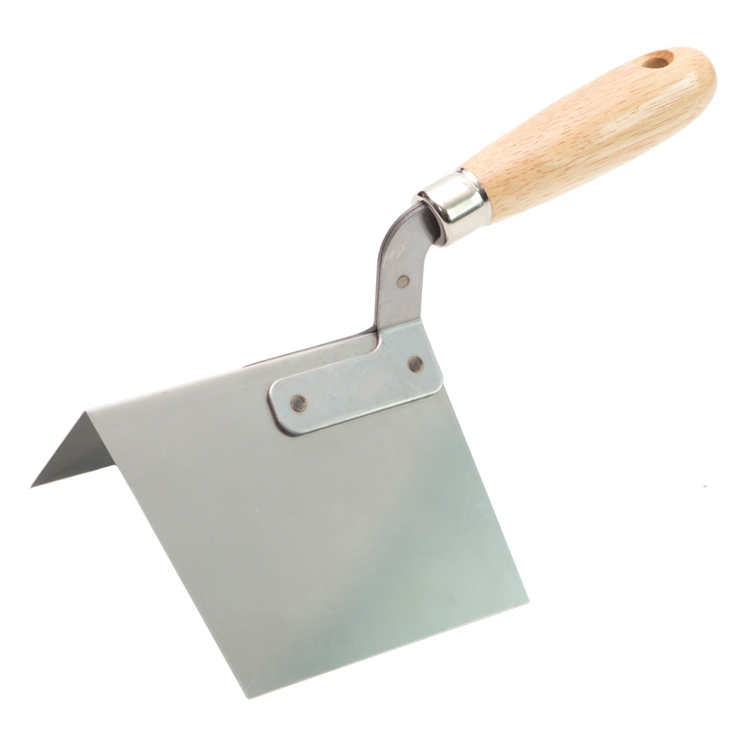 Polished Steel External Corner Trowel