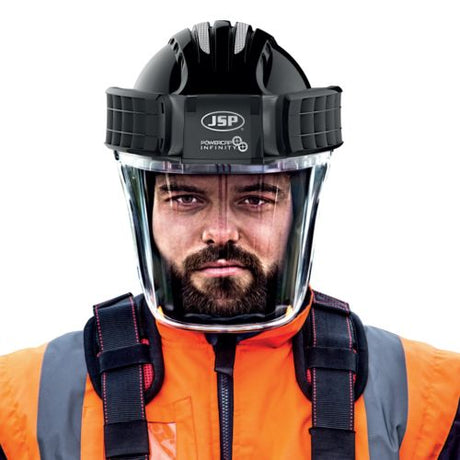 Powercap Infinity Battery Powered Air Supplied Respirator With Safety Helmet