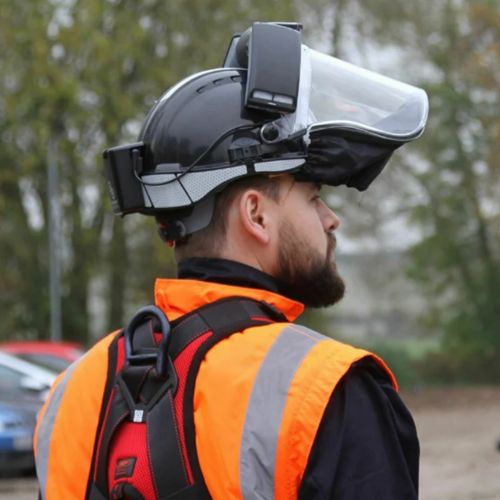 Powercap Infinity Battery Powered Air Supplied Respirator With Safety Helmet