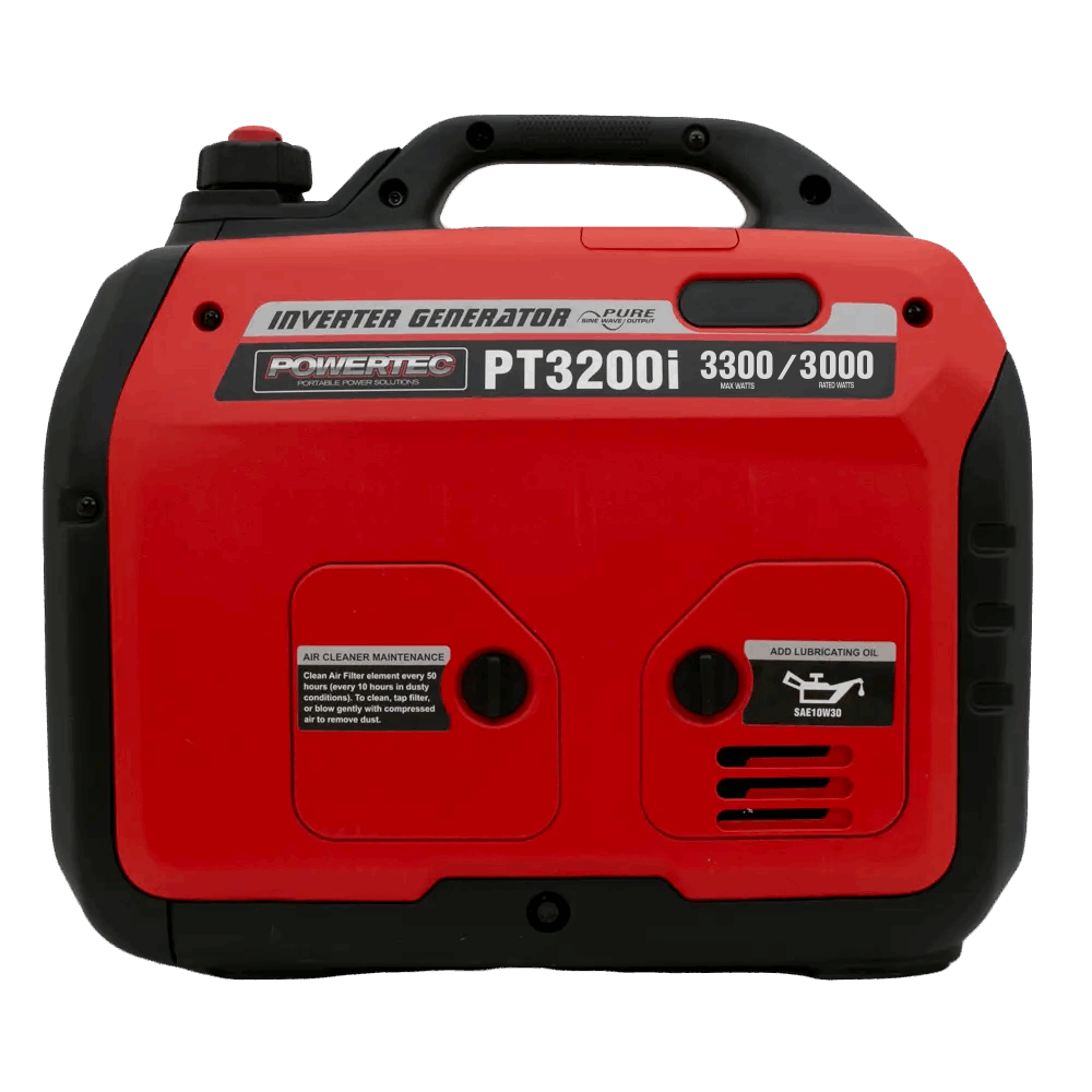 Powertec 3300W Digital Inverter Generator, PT3200i