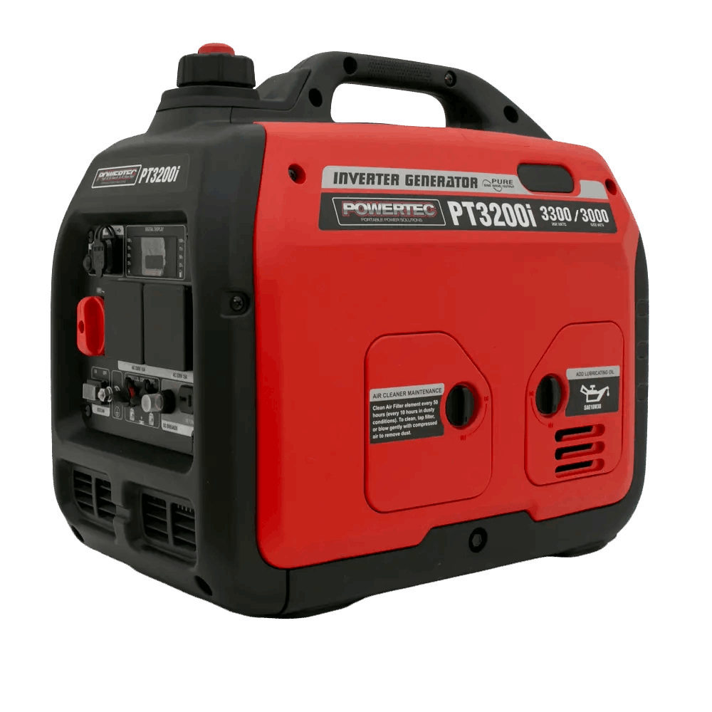 Powertec 3300W Digital Inverter Generator, PT3200i