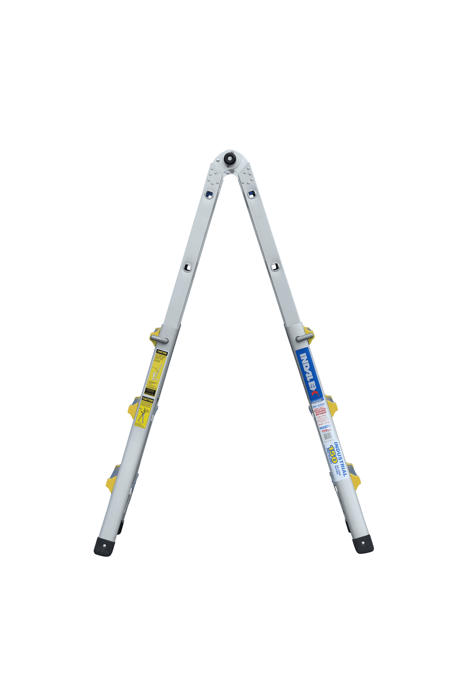 Pro Series Aluminium Industrial Telescopic Ladder - 4 Ladders In 1