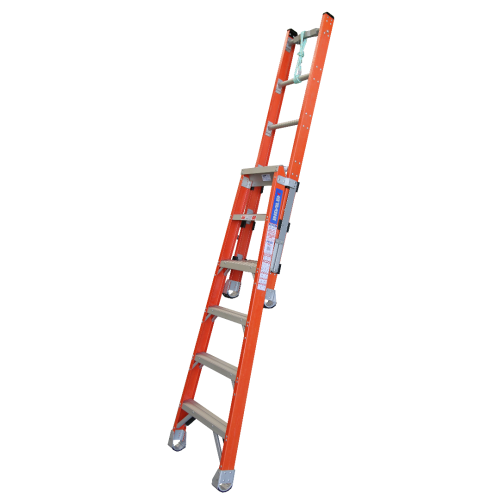 Indalex Pro Series Step, Extension and Stairway Heavy Duty Fibreglass Ladder