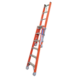 Indalex Pro Series Step, Extension and Stairway Heavy Duty Fibreglass Ladder