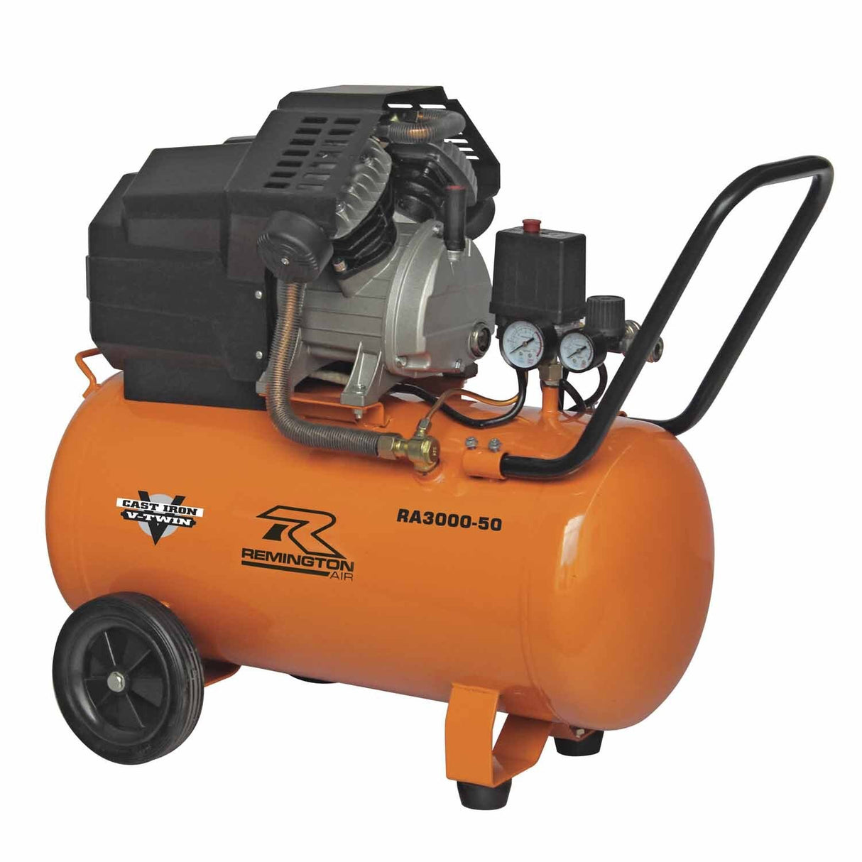 Remington 3.0HP V-Twin Air Compressor With 50L Tank