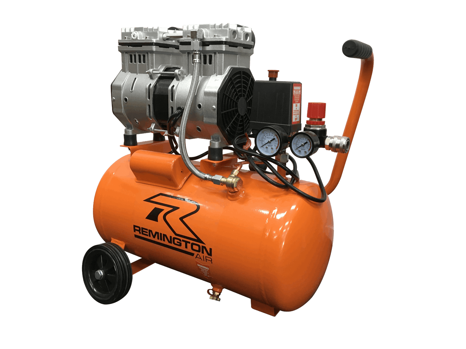 Remington 1.5HP Oil Free Silent Compressor - 21 Litre Tank - FREE ACCESSORY KIT