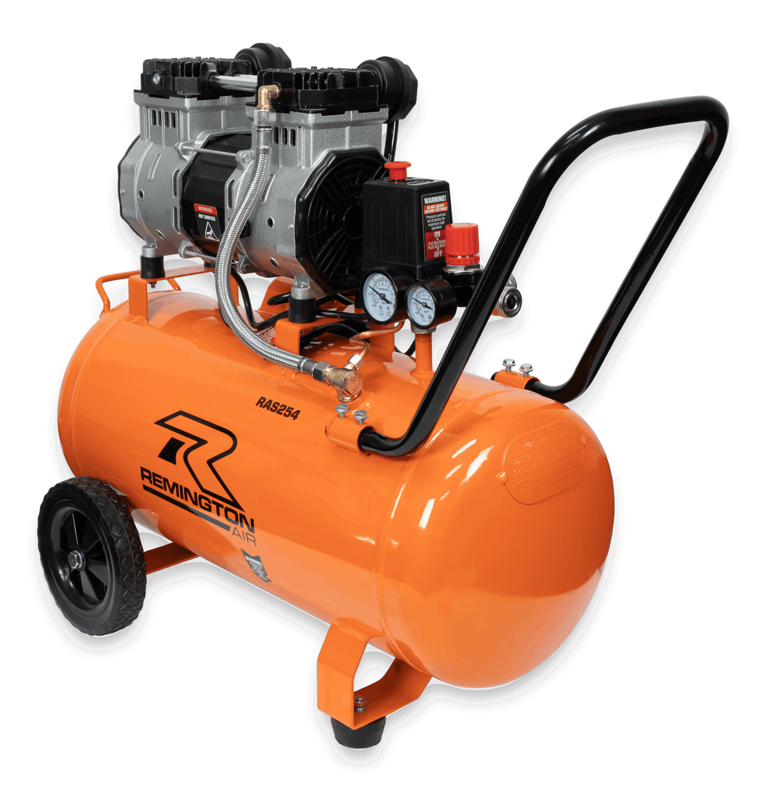 Remington 2.5HP Oil-Less 40 Litre Air Compressor - Upto 50% Quieter Than Comparable Models