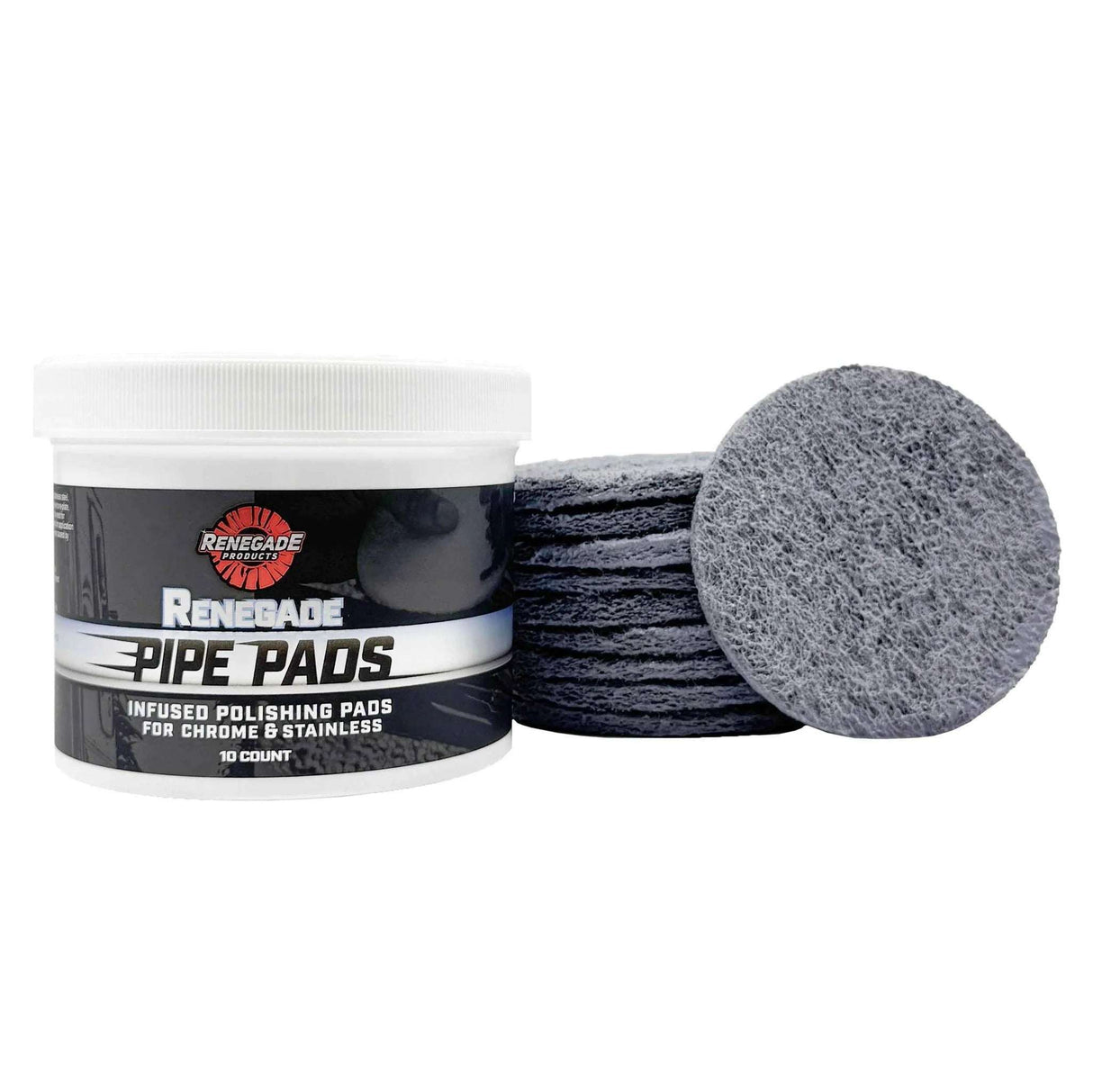 Renegade Pipe Pads - Pipe Dream Infused Polishing Pads For Stainless Steel And Chrome
