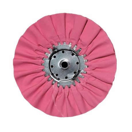 Renegade 9" Airway Pink 'Polishing' Buff Pad - For Brilliant Stainless Steel Shine