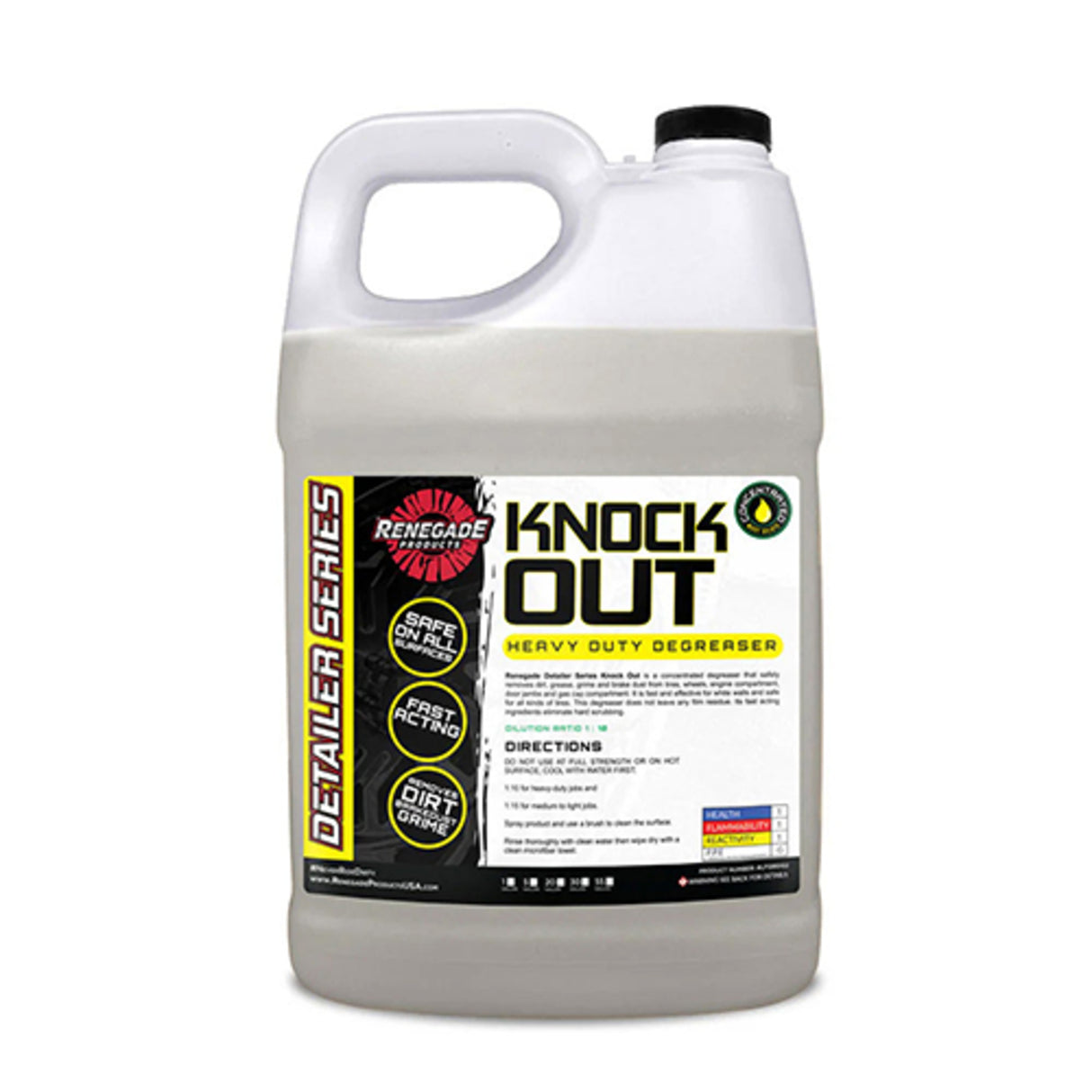 Renegade Detailer Series Knock Out Heavy Duty Degreaser - 3.78L