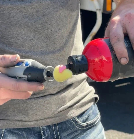 Renegade 1/8" Shank Foam Polishing Cones – 5 Pack