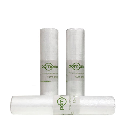 2700mm x 25m Pomona Exterior Grade HDPE Interfold Premium Masking Film - 12 Rolls