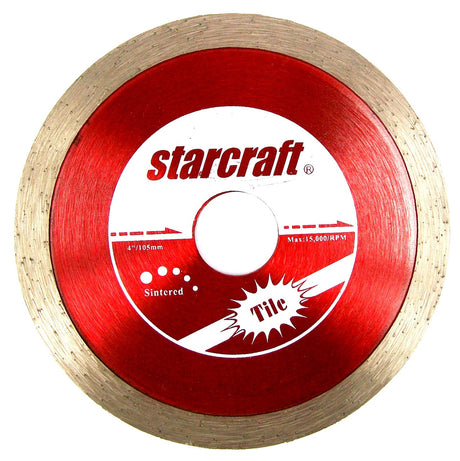 Starcraft Continuous Rim Sintered Diamond Economy Blades 105mm