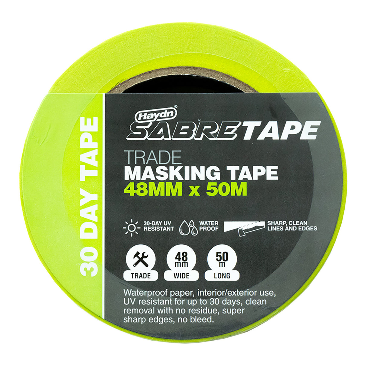 Haydn 30 Day Sabre Tape - 48mm x 50M