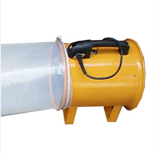 300mm x 170m Polythene Ducting For Ventilation Fans - 125mu